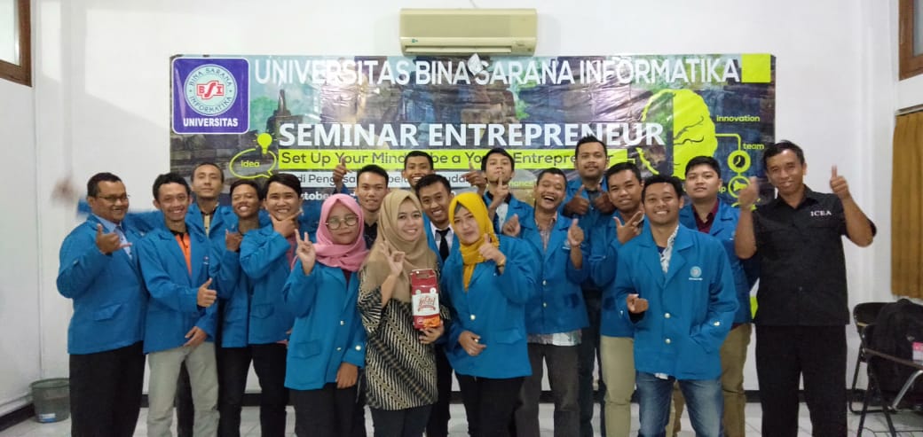 Seminar Entrepreuner, Mahasiswa UBSI siap berubah mindset menjadi pengusaha muda